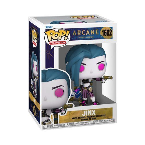 Arcane: League of Legends Jinx Funko Pop! Vinyl Figure #1602
