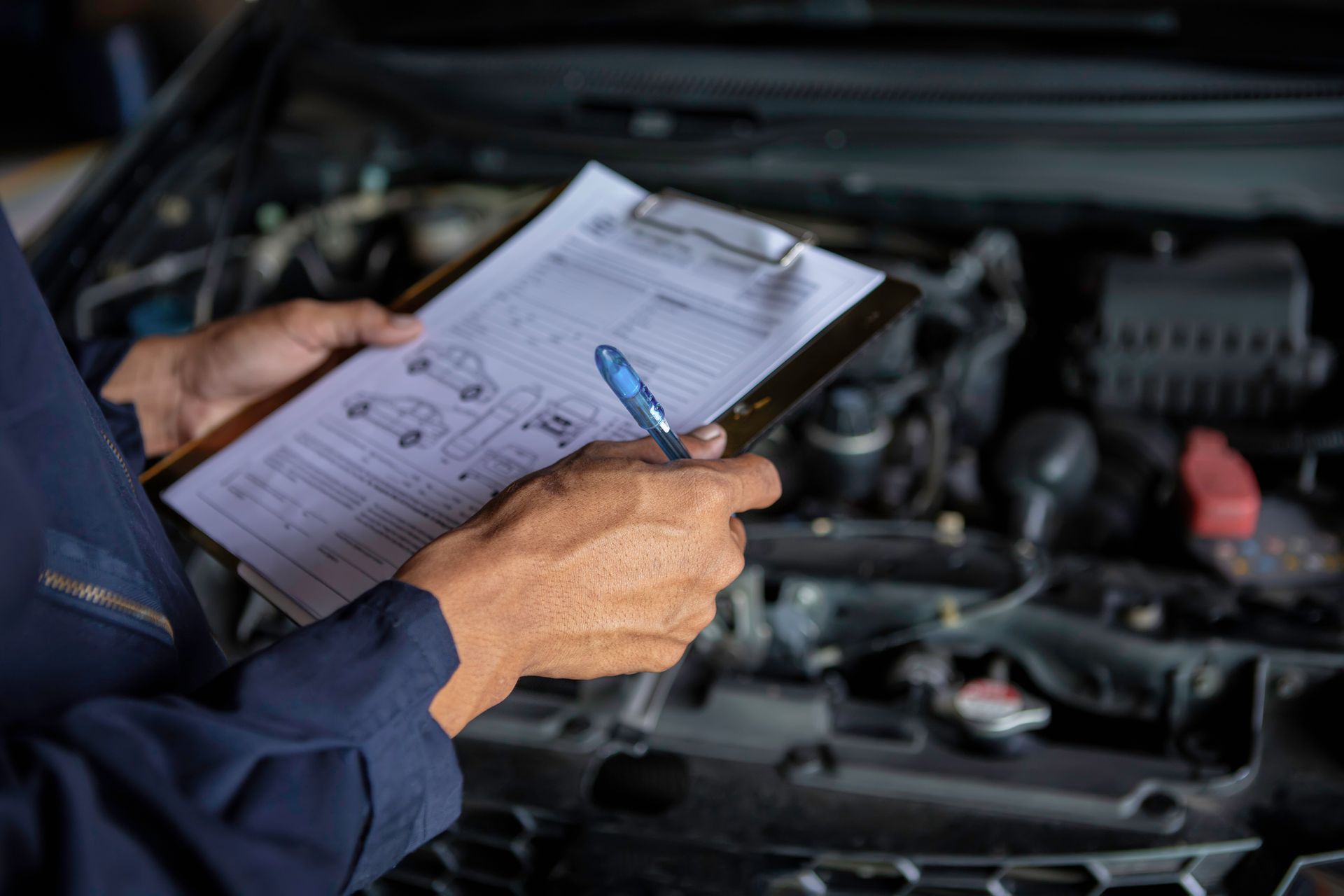 Post Accident Car Inspection 