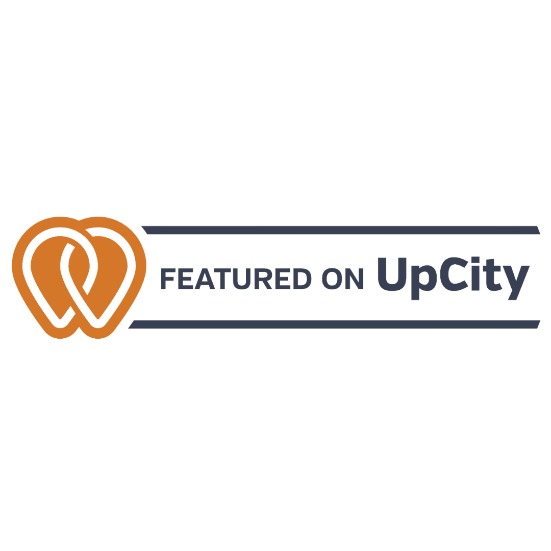 Featured on UpCity badge