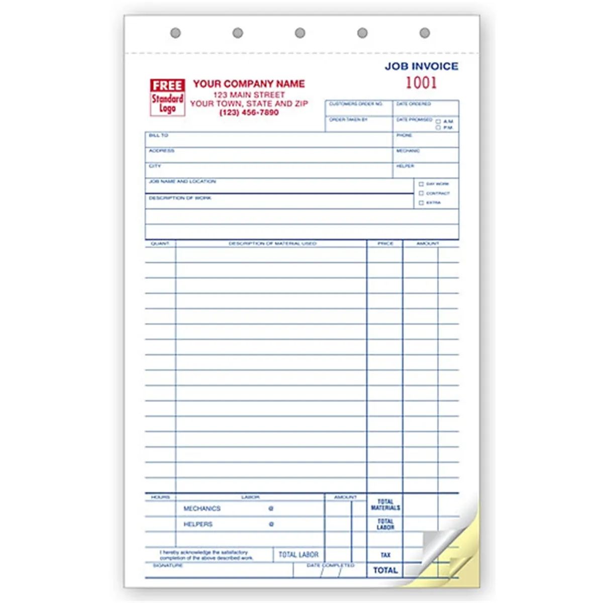Custom Invoices