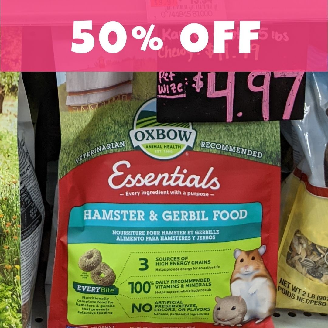 Small Animal Food 50 OFF Kaytee, Oxbow, Sunseed Pet Wize