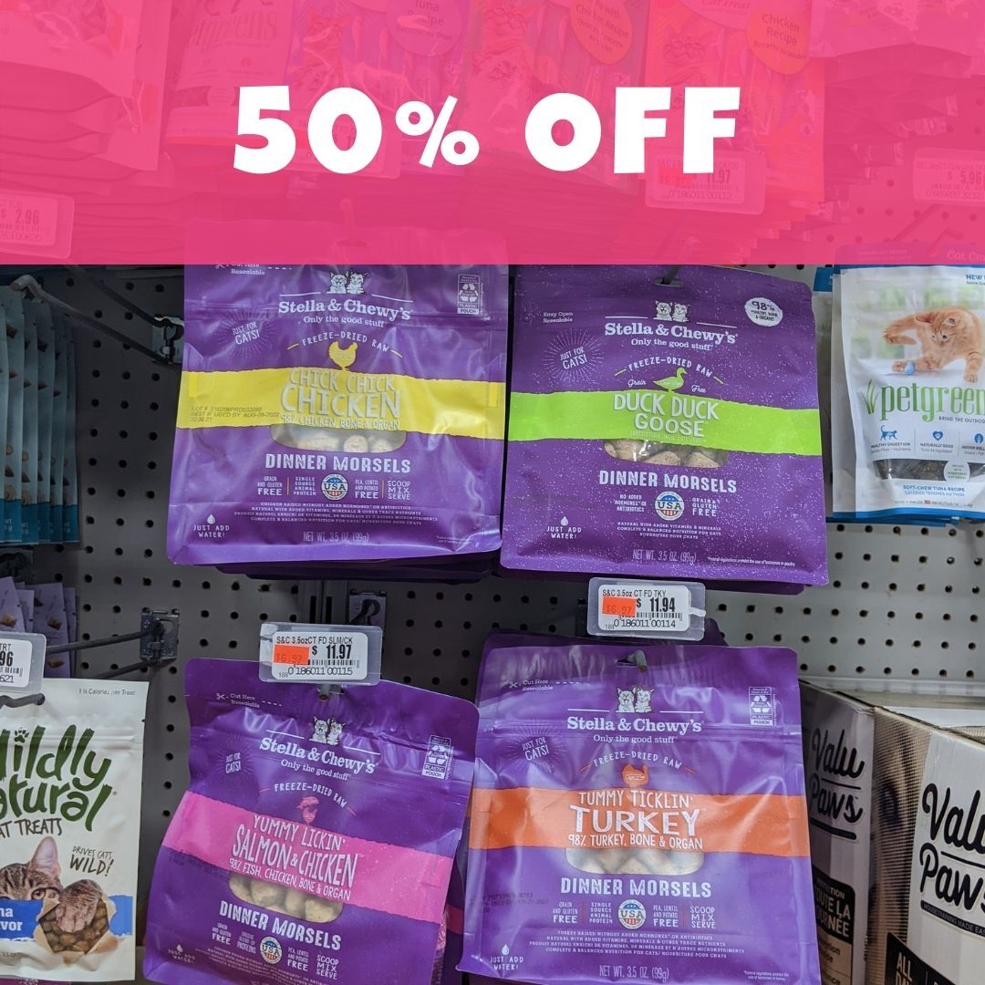 FreezeDried Raw Cat Food BOGO 50 Pet Wize