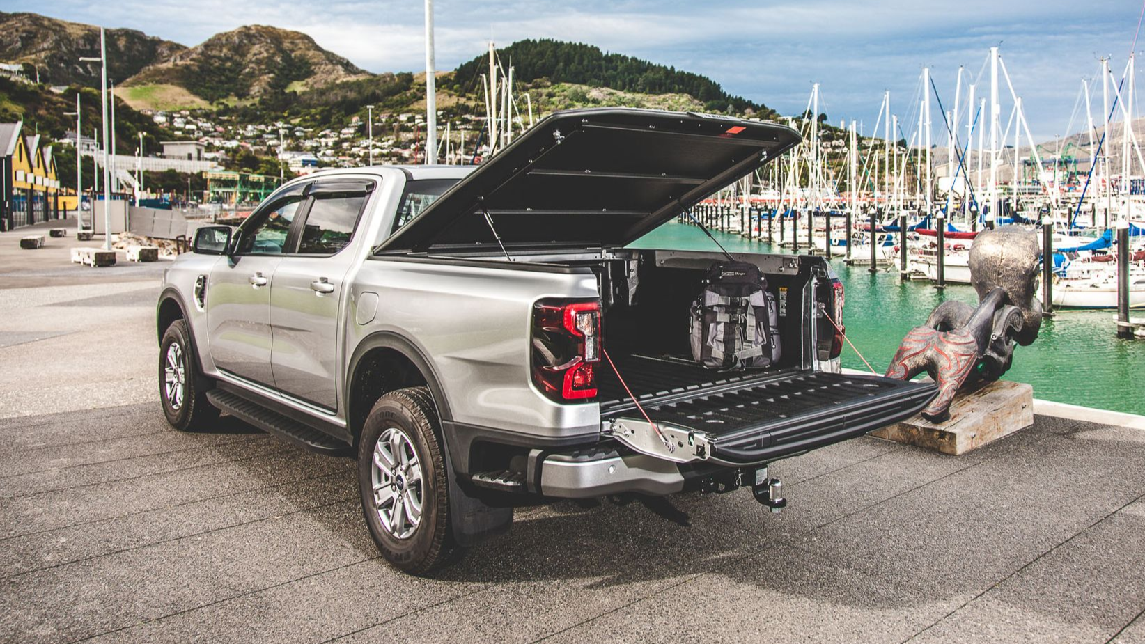 Ford Ranger with MAXIM Hard Lid on the waterfront