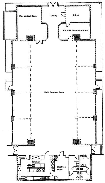 Parish Hall Floor Plan