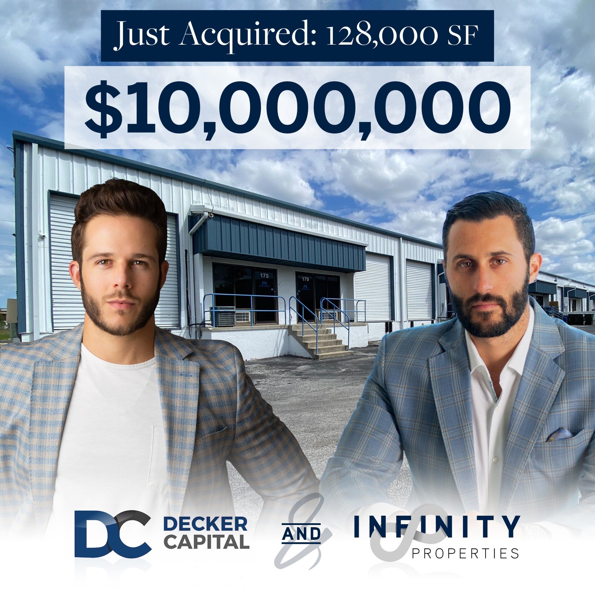 Decker Capital & Infinity Properties Acquire 128,000 SF Industrial Park