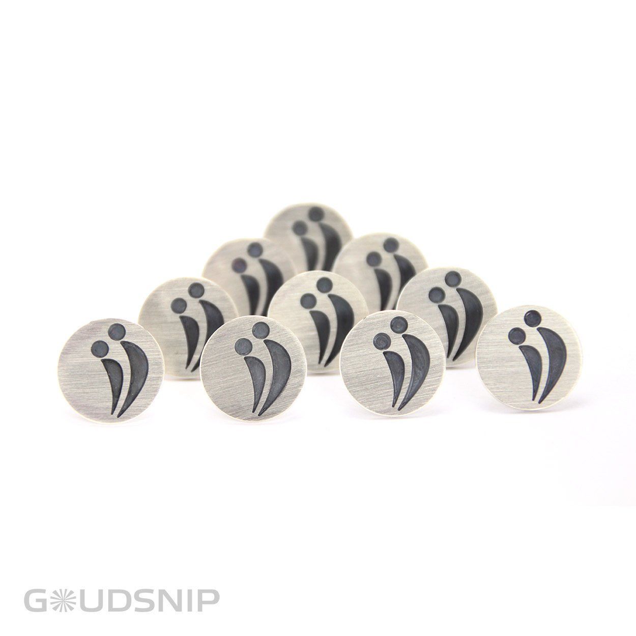 Zilveren speldjes