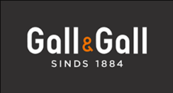 Het logo van Gall & Gall met 