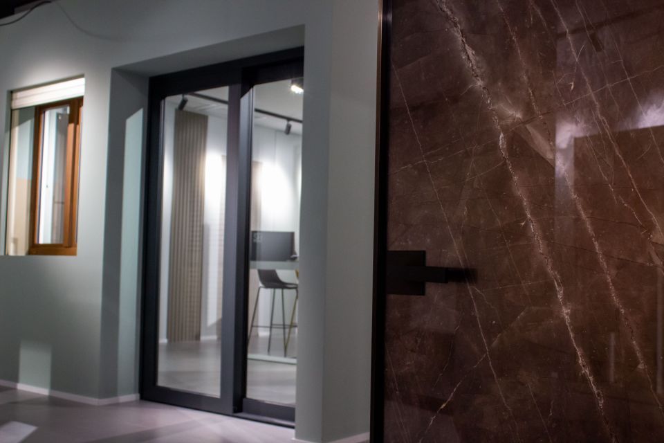 Marble style door
