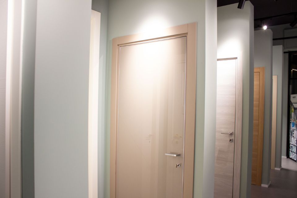 Light wood door