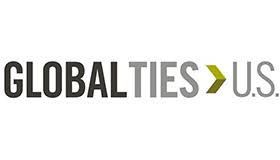 GlobalTies U.S. logo with gray text and a green arrow symbol