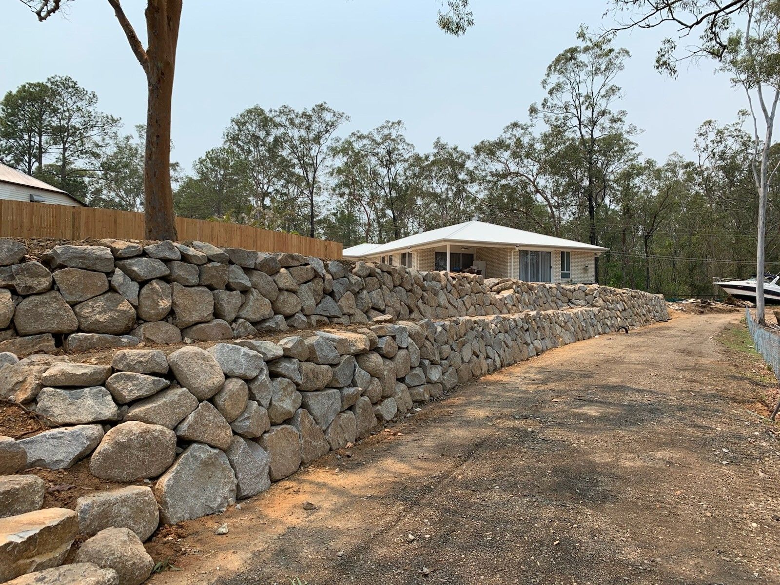 Retaining Walls Gold Coast | QLD Earthworks