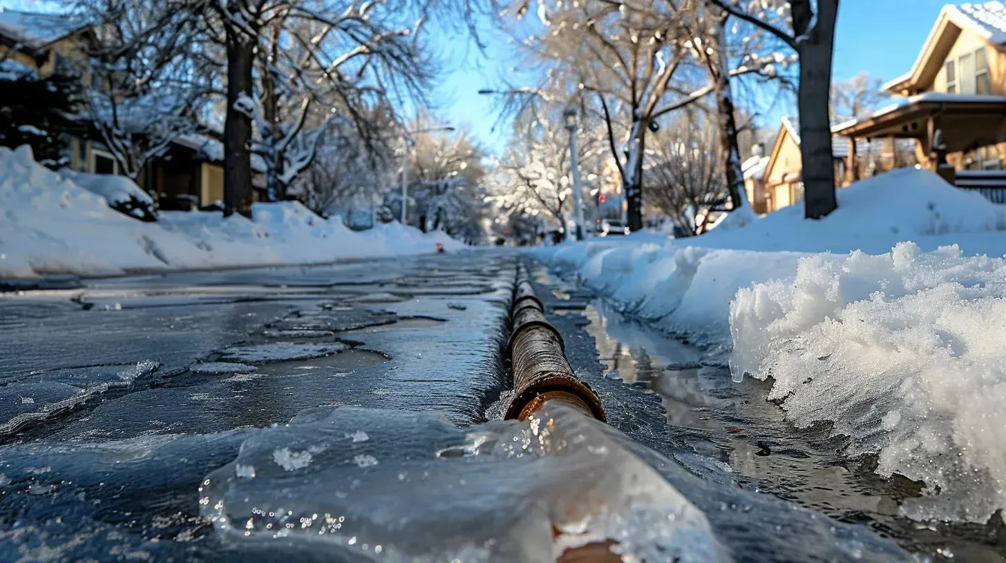 Frozen pipe bursts during a Denver cold snap