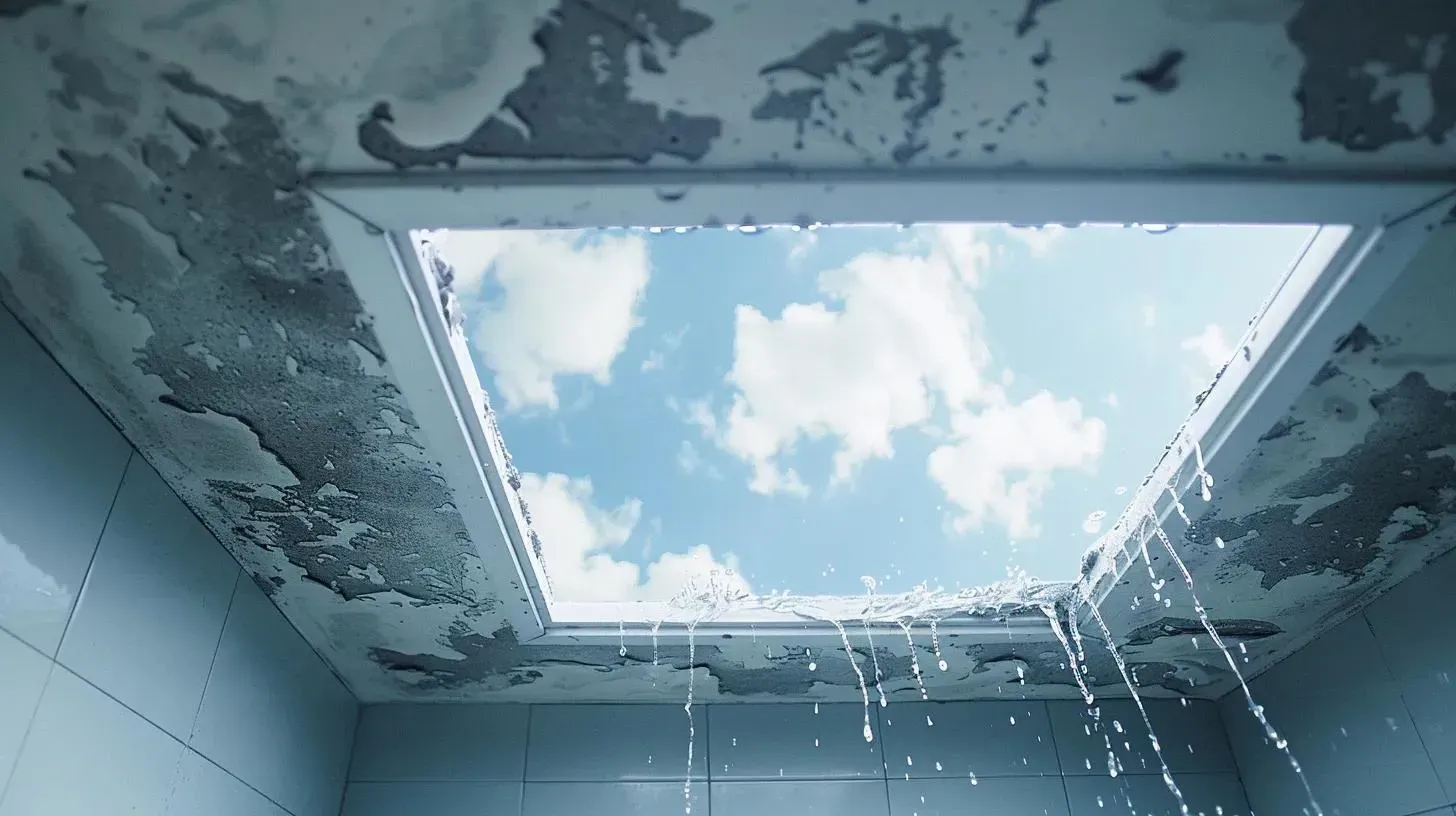 celiing leak
