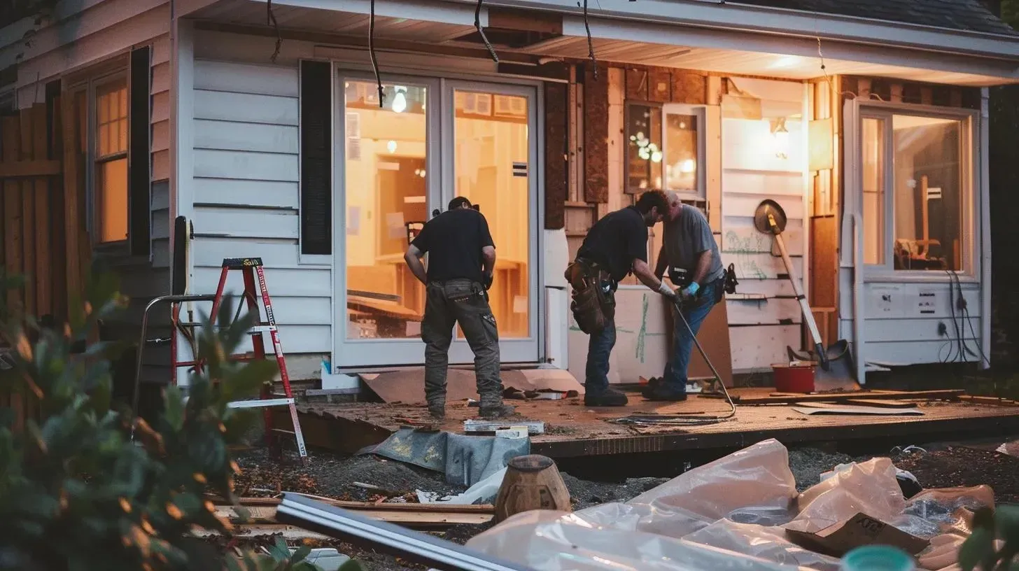 WATER DAMAGED HOME