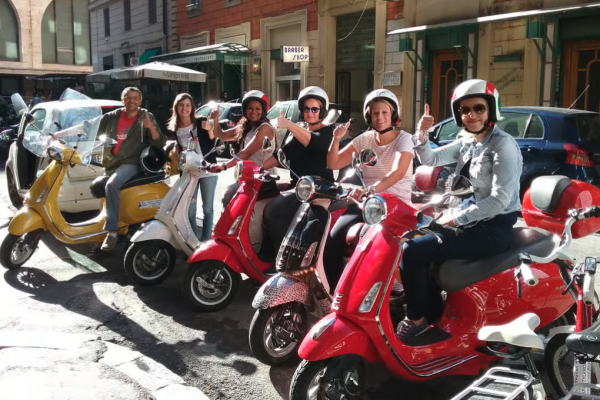 Divine Vespa Ride