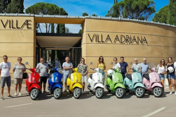 Tivoli Highlights by Vespa: Hadrian’s Villa, Villa d’Este & Lunch