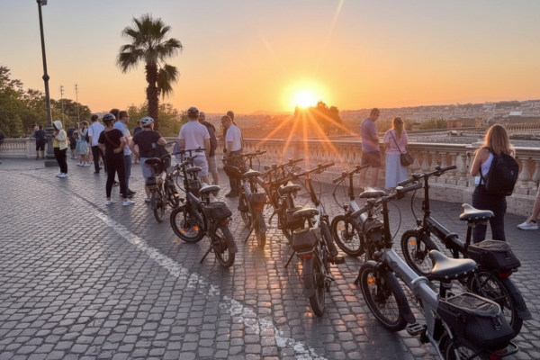 Sunrise in Rome E-Bike Tour