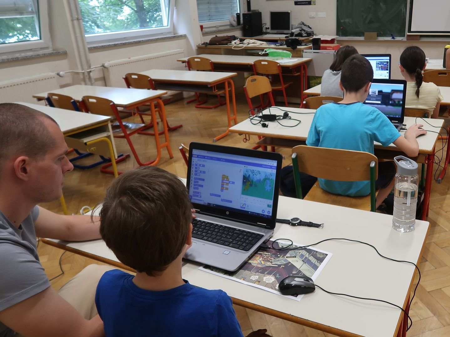 scratch, tečaj programiranja za otroke