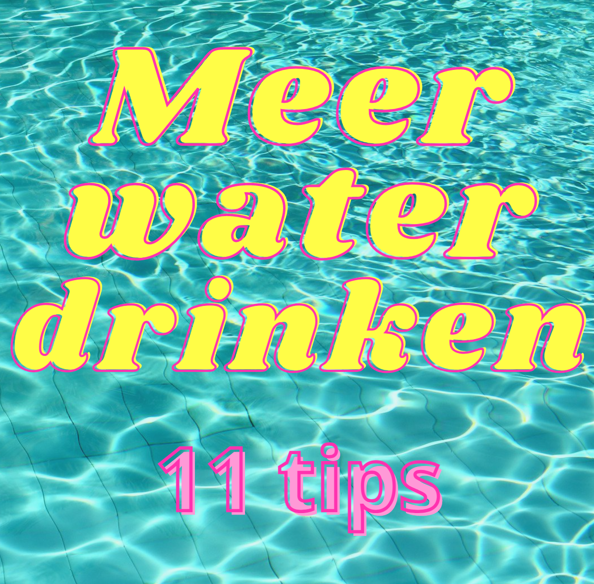 Tijdens je zwangerschap is het goed voor jou en je baby om voldoende water te drinken