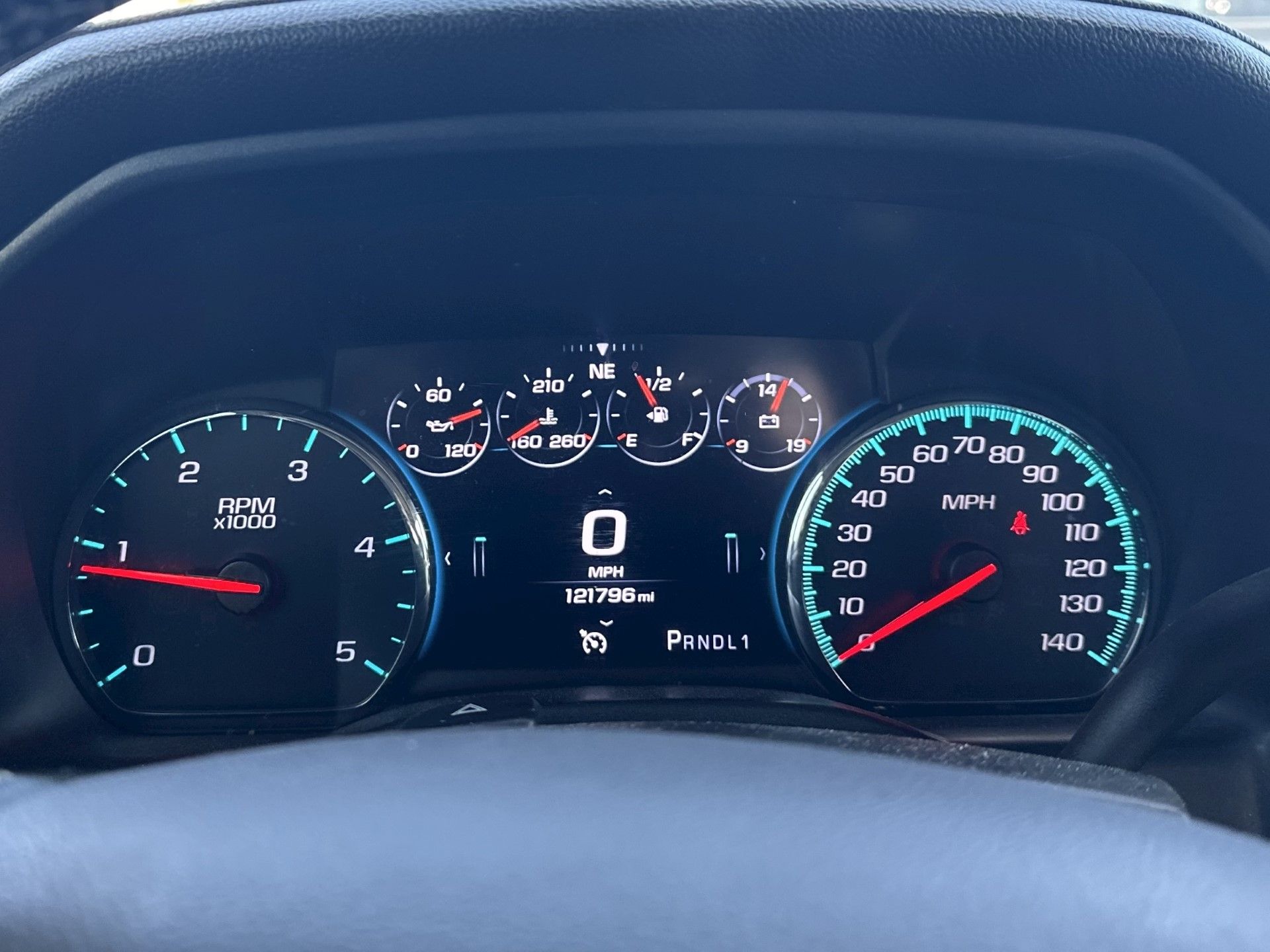 A close up of a car dashboard with a digital display | InTown Auto Care