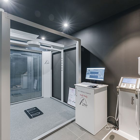 3D full-body scanner suite at ARTNER Cheongdam
