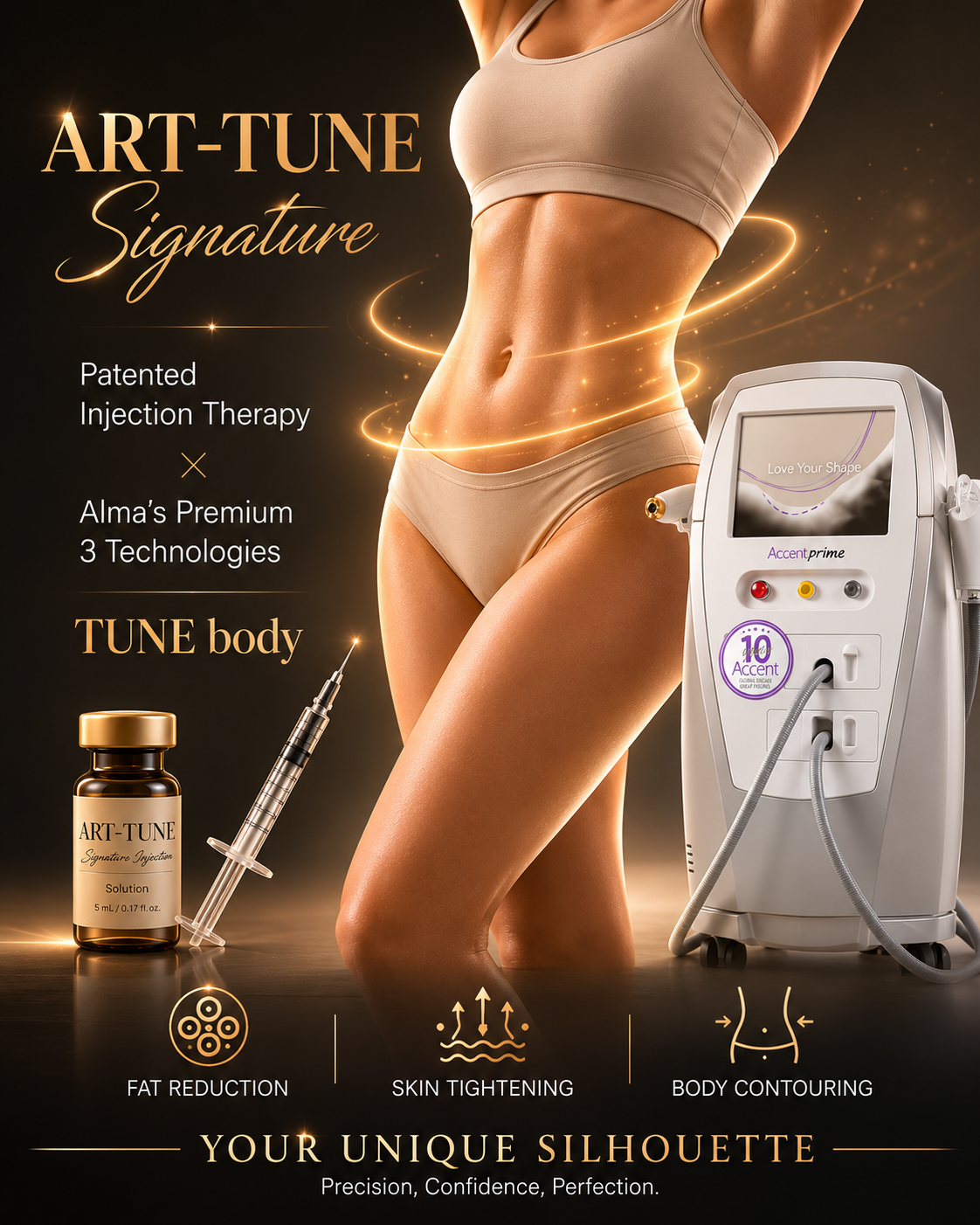 ART-TUNE signature slim-and-tighten body course, Cheongdam Gangnam