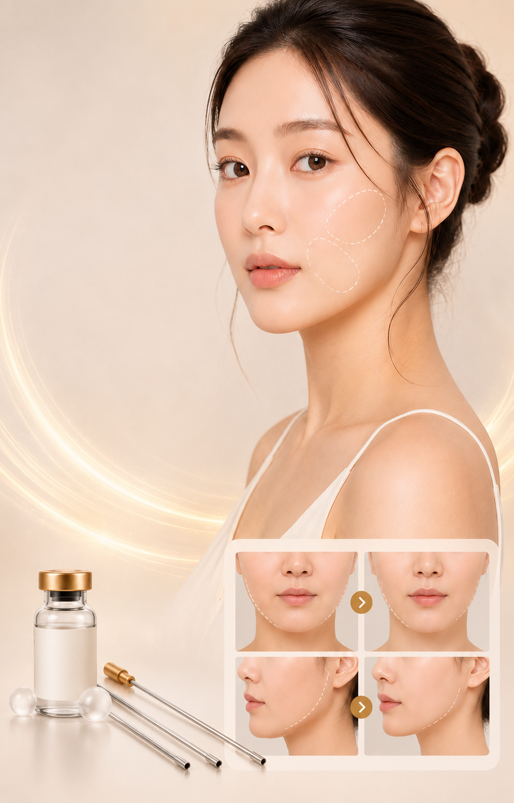 InBody visceral fat assessment at ARTNER Cheongdam, Gangnam