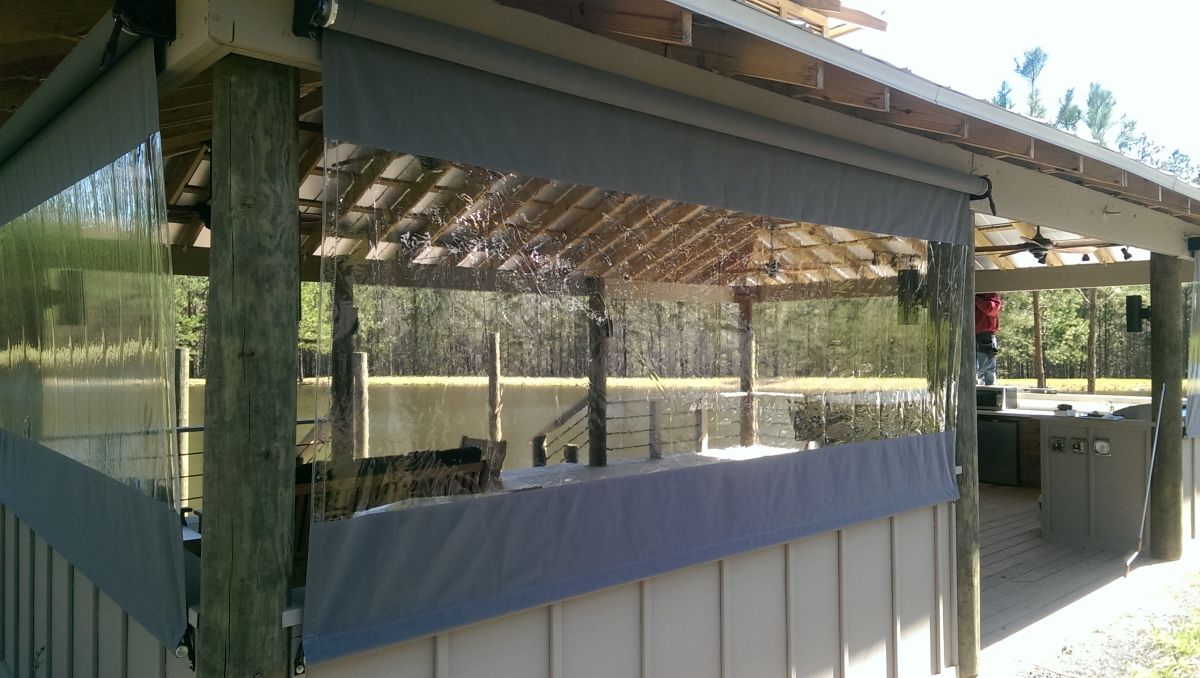 Drop Curtains Jacksonville, FL Boree Canvas