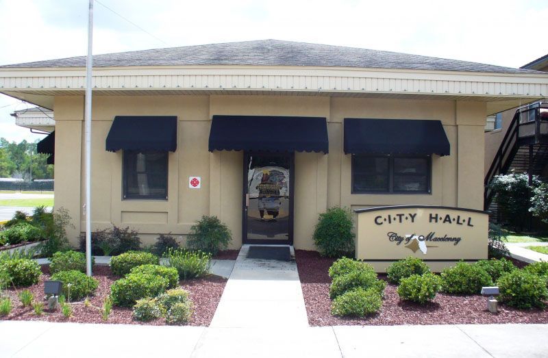 City Hall Awning - Jacksonville, FL - Boree Canvas Unlimited