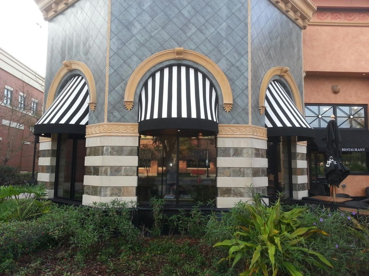 Black & White Stripes Awnings - Jacksonville, FL - Boree Canvas Unlimited Black & White Stripes Awnings - Jacksonville, FL - Boree Canvas Unlimited
