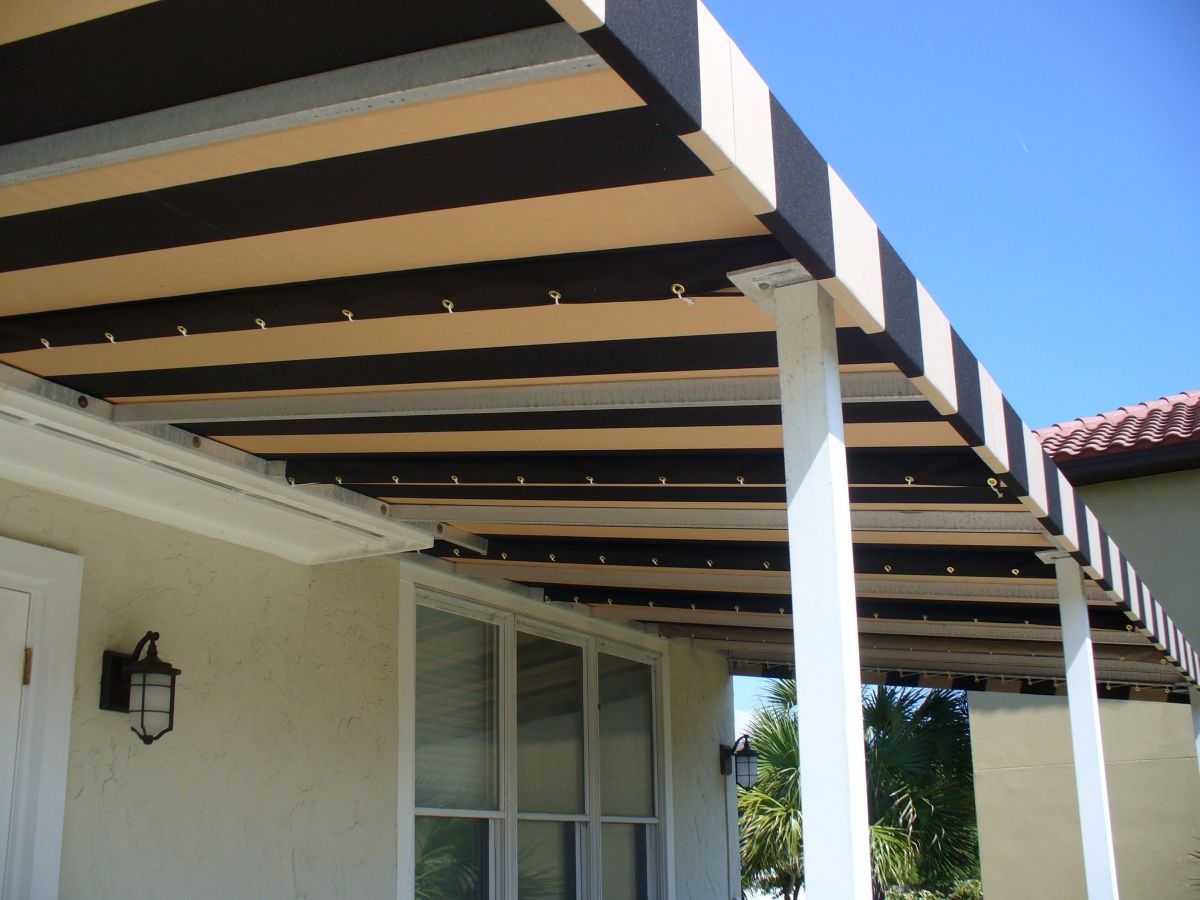 Violet Windows Awning - Jacksonville, FL - Boree Canvas Unlimited