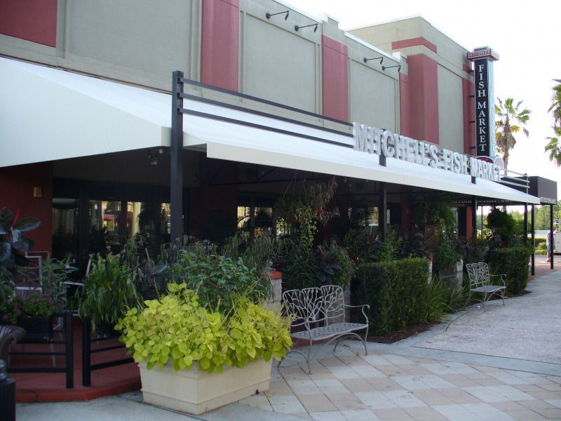 Fish Market Awning - Jacksonville, FL - Boree Canvas Unlimited