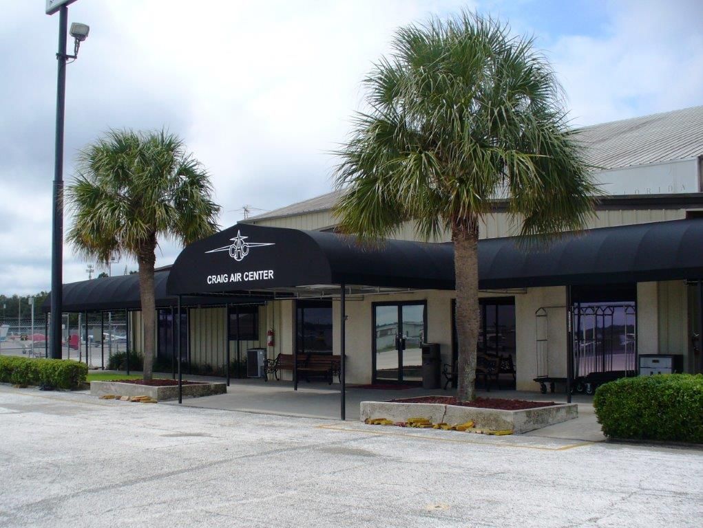 Craig Air Center Awning - Jacksonville, FL - Boree Canvas Unlimited