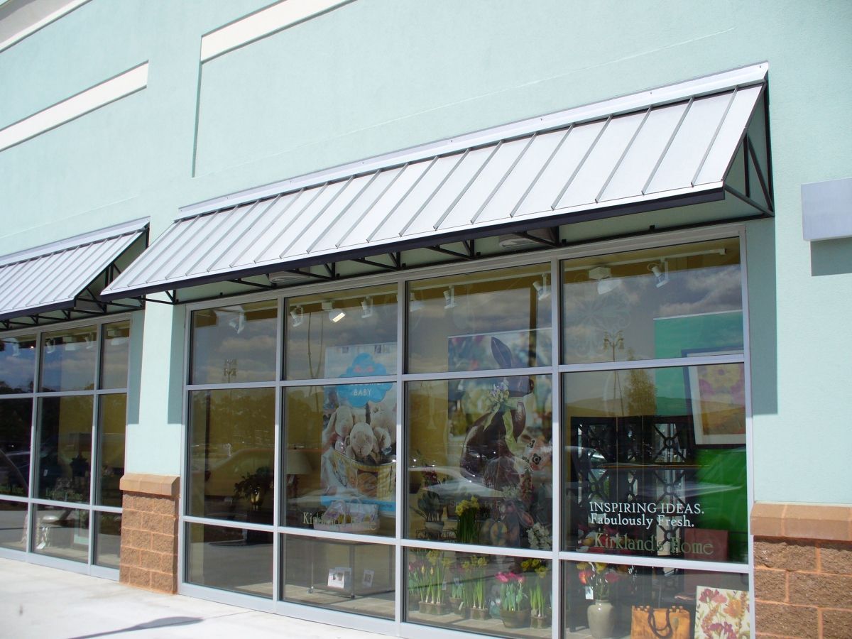 Awning Over Shop Window - Jacksonville, FL - Boree Canvas Unlimited