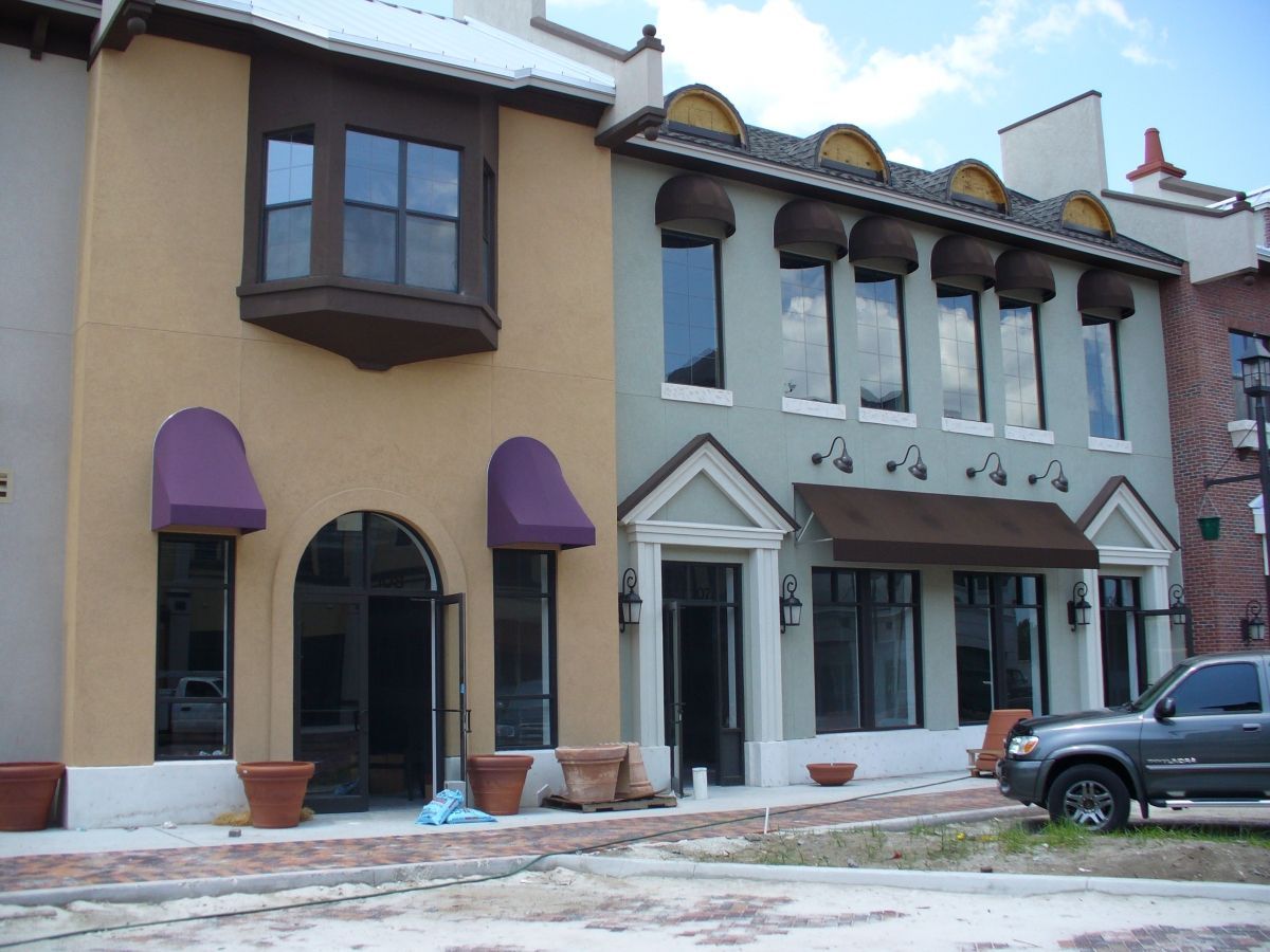 Violet Windows Awning - Jacksonville, FL - Boree Canvas Unlimited