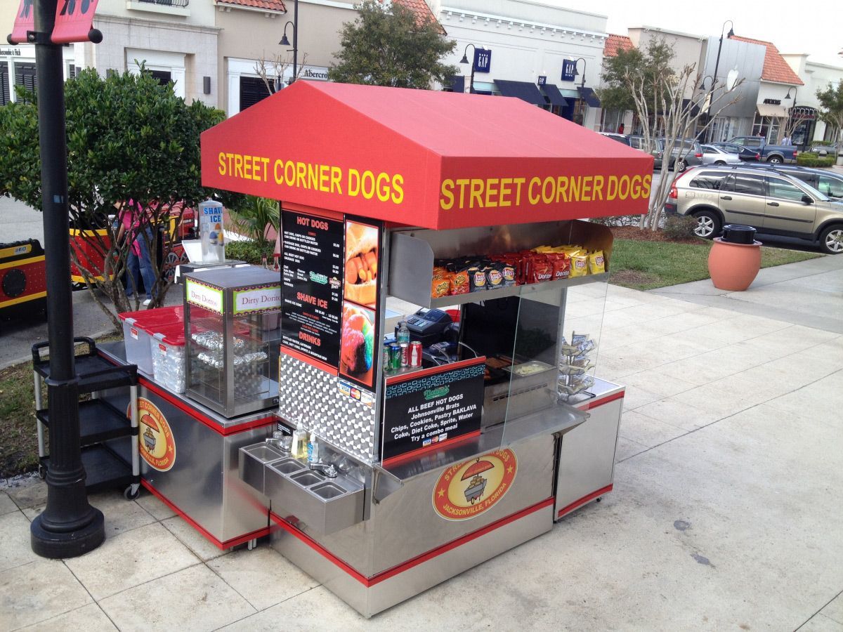 Street Corner Dogs Signage - Jacksonville, FL - Boree Canvas Unlimited