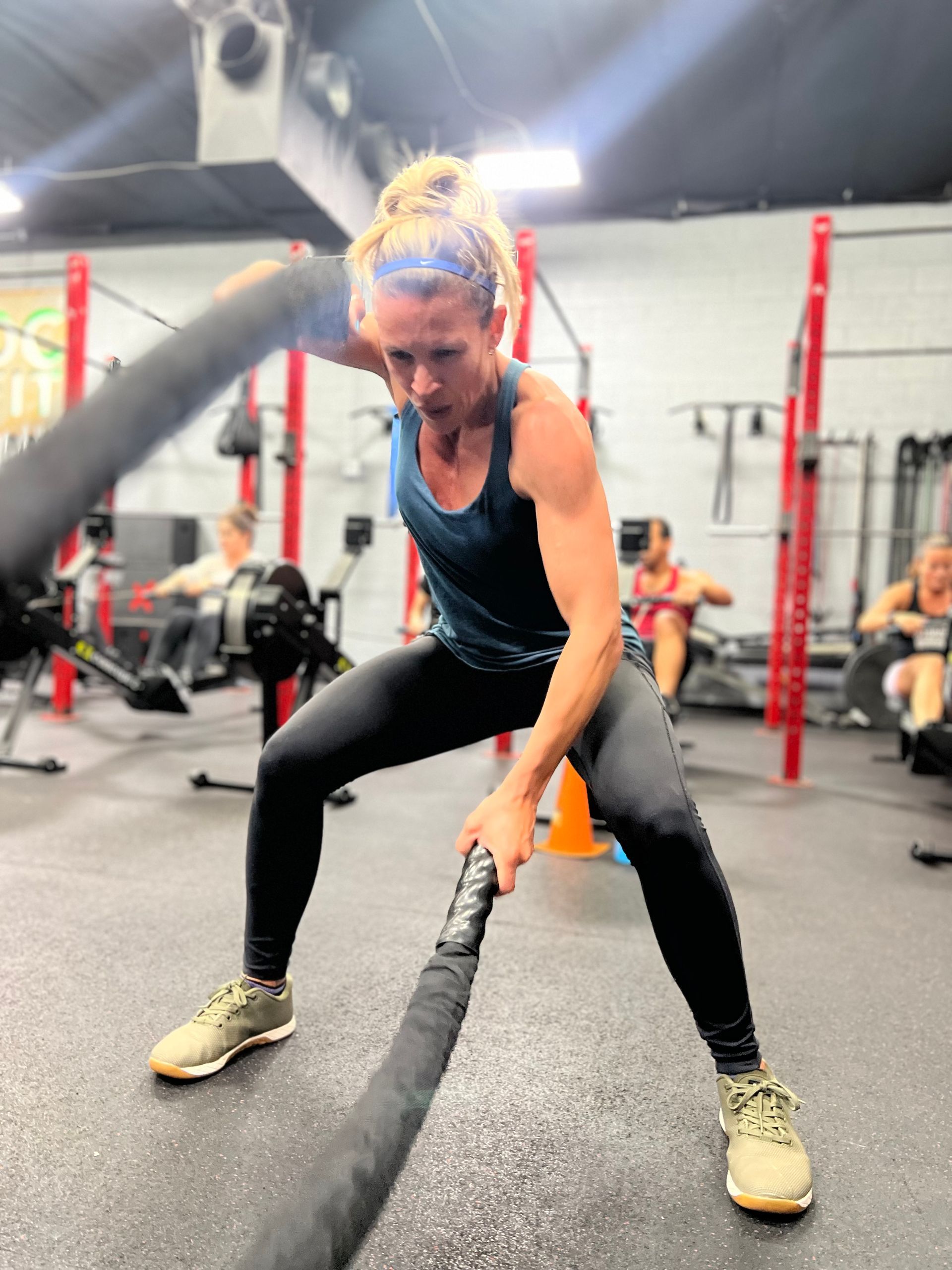 Cardio Chaos is a 45-minute HIIT class at Team West Fitness in Westminster, CA, with high-intensity plyometric intervals to torch calories.
