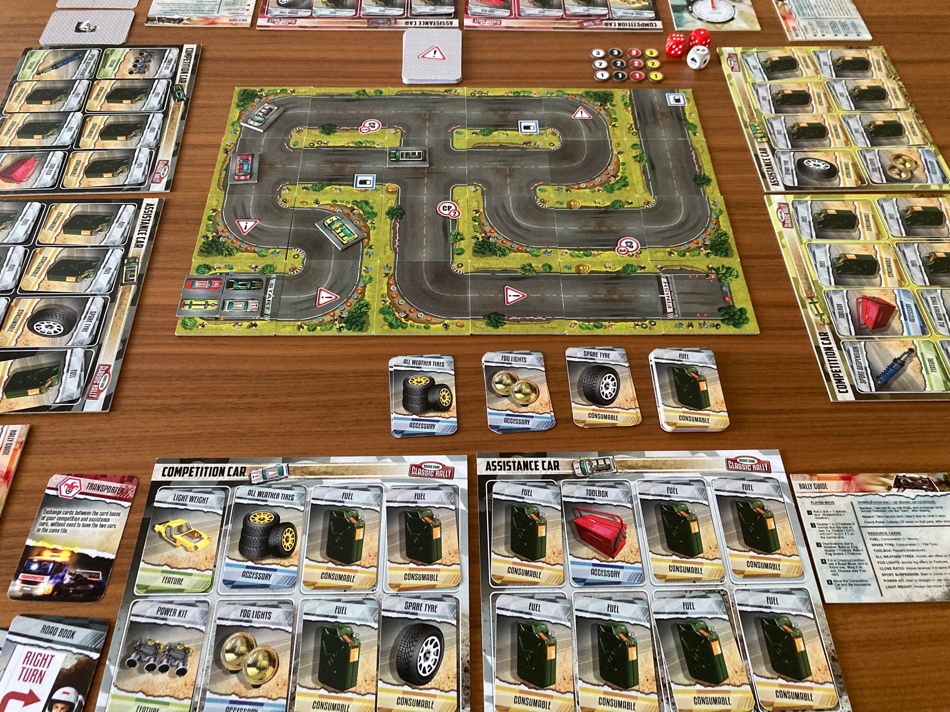 Classic Rally Board Game