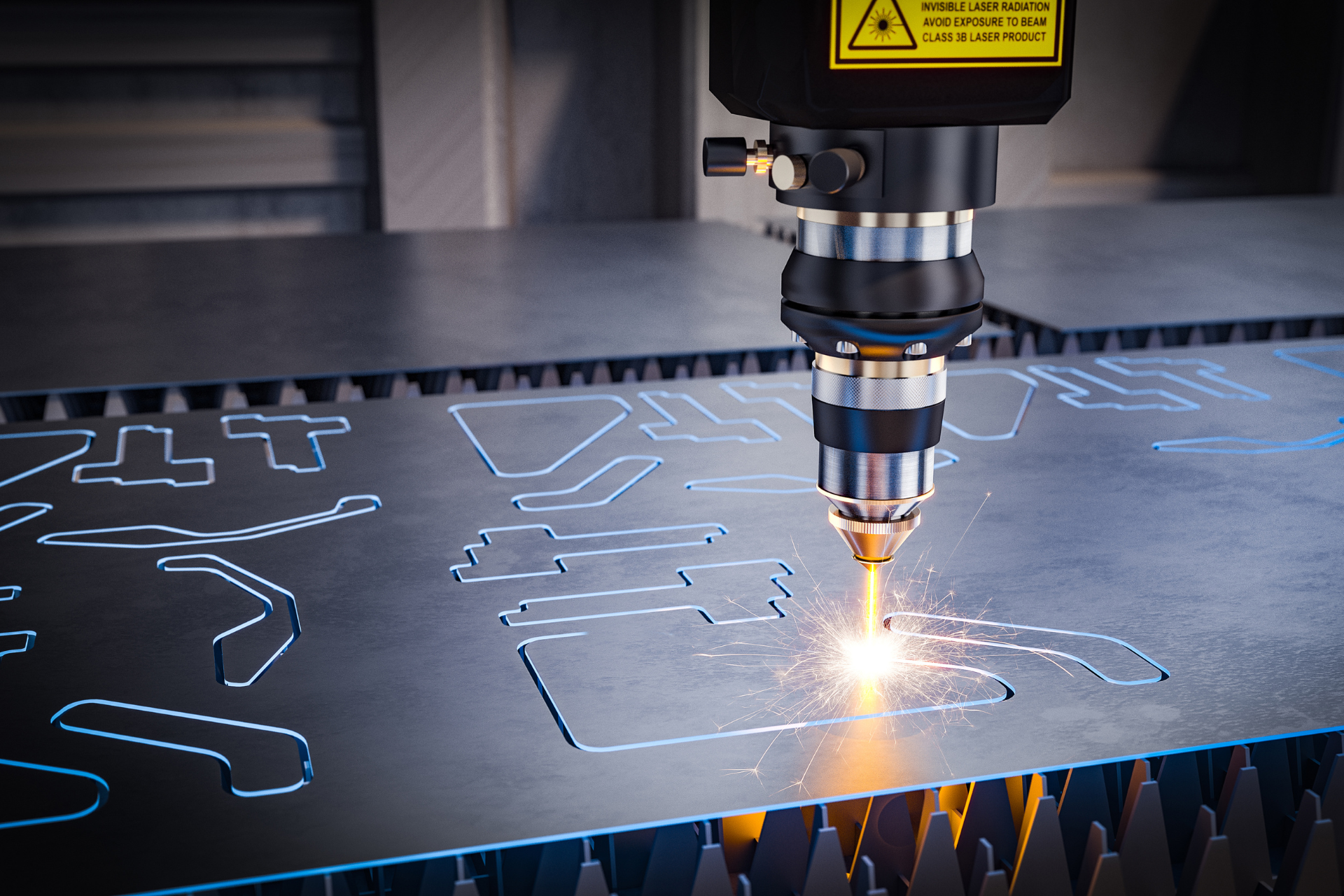 Laser cutting