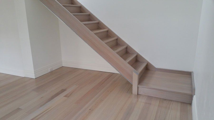 Hardwood Flooring with Stairs — Melbourne, VIC — Park Avenue Floors