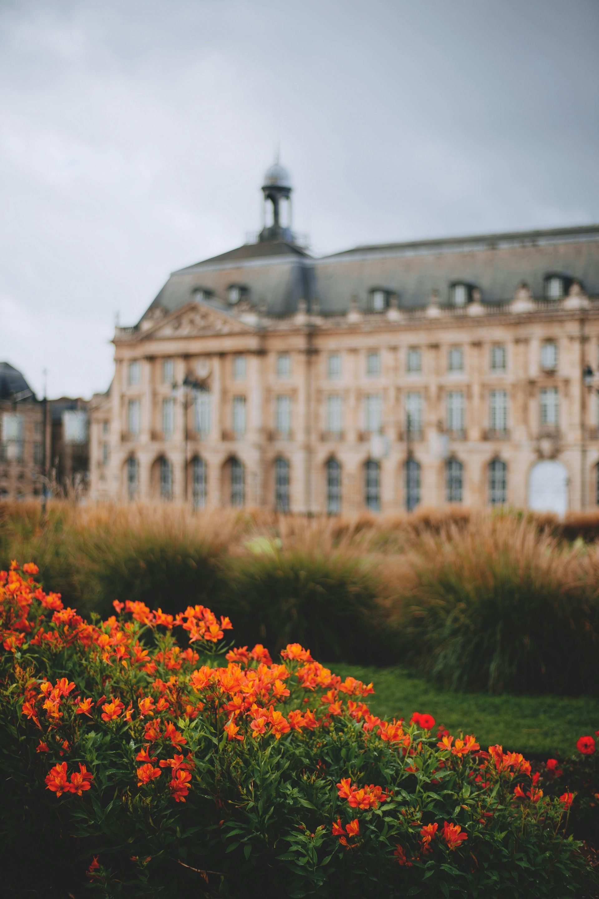 Historic Place de la Bourse in Bordeaux, known for its stunning architecture