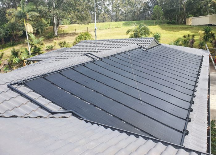A Roof With a Solar Panel on It — Solar Services in Erina, NSW