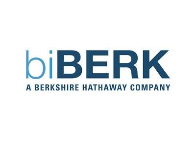 BiBERK logo with blue text and “A Berkshire Hathaway Company” tagline