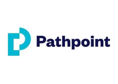 Pathpoint logo with teal “P” icon and navy text on a white background