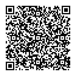 QR code, black and white, a matrix of squares.