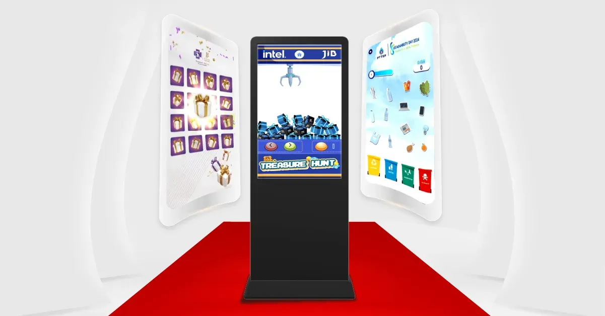 ตู้เกม Interactive เครื่องมือทางการตลาดสำหรับงานอีเวนต์ any i