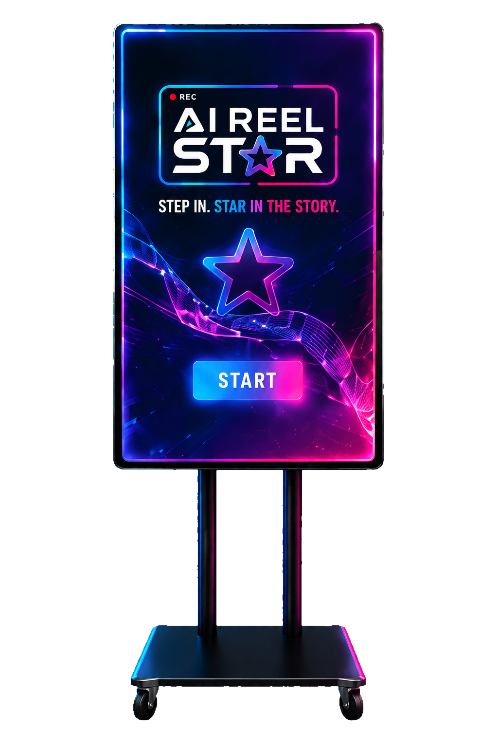 AI Reel Star จอตั้ง 50 นิ้ว
