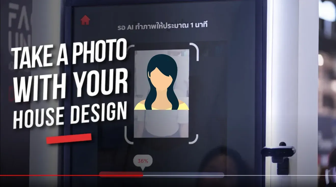 การใช้งานตู้ถ่ายรูป AI SNAP ในการเก็บข้อมูลอีเวนท์