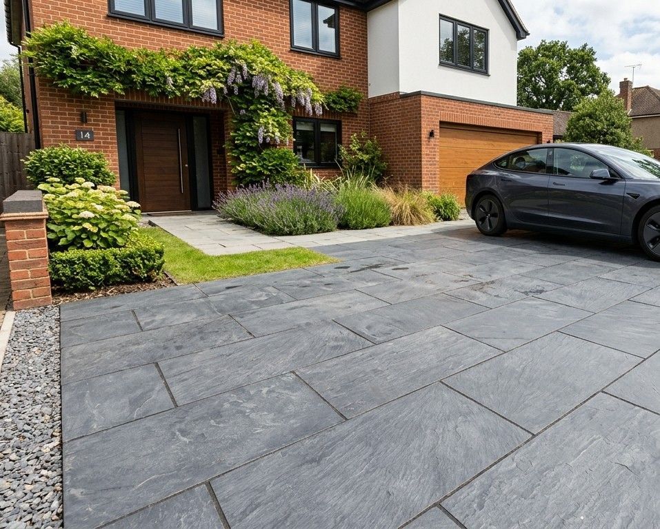 Porcelain Driveway Installation Maidenhead