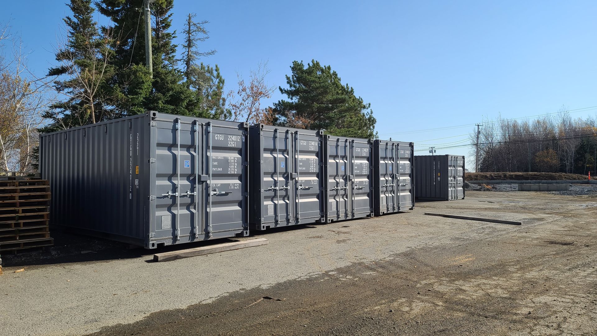 Shipping containers ,seacans New Brunswick, Nova Scotia, Prince Edward Island
